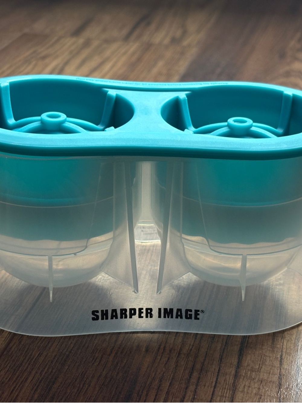 Sharper Image Ice Sphere Mold Set – 2 Round Whiskey Ice Ball Maker Barware